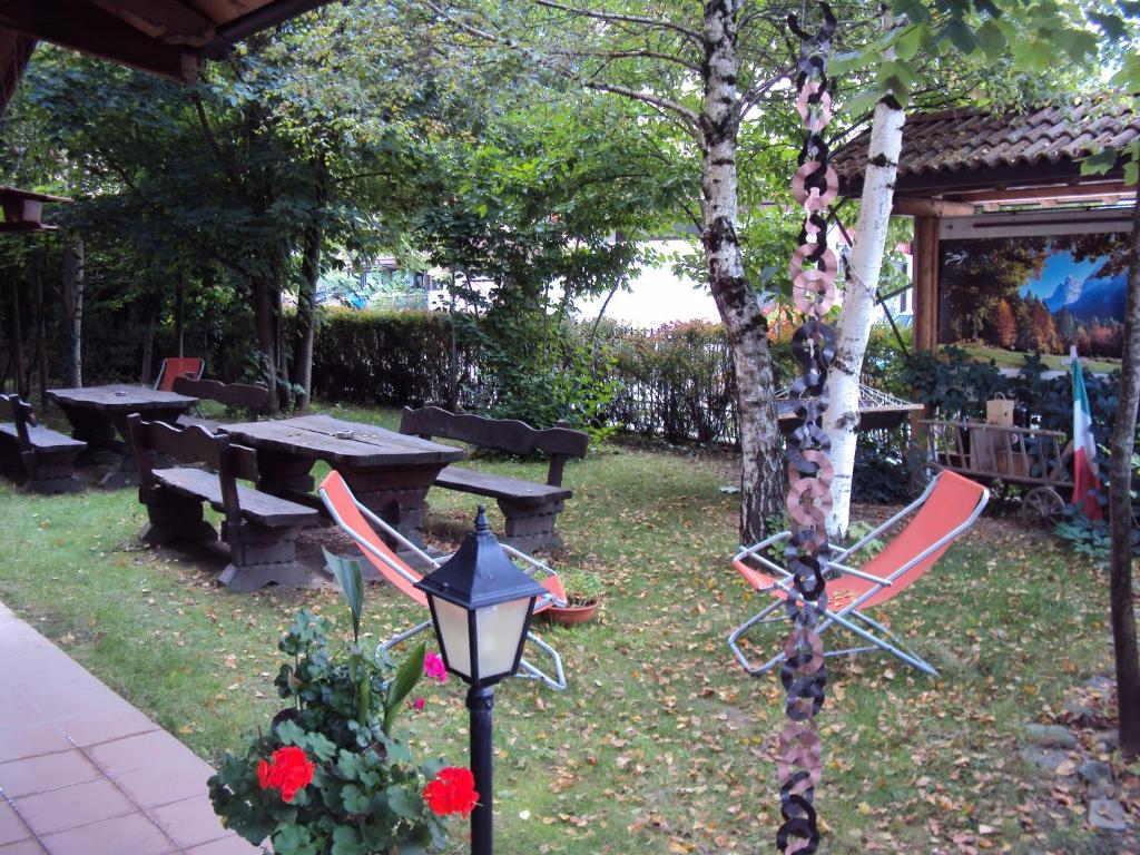 Zahrada ubytování HOTEL La Locanda