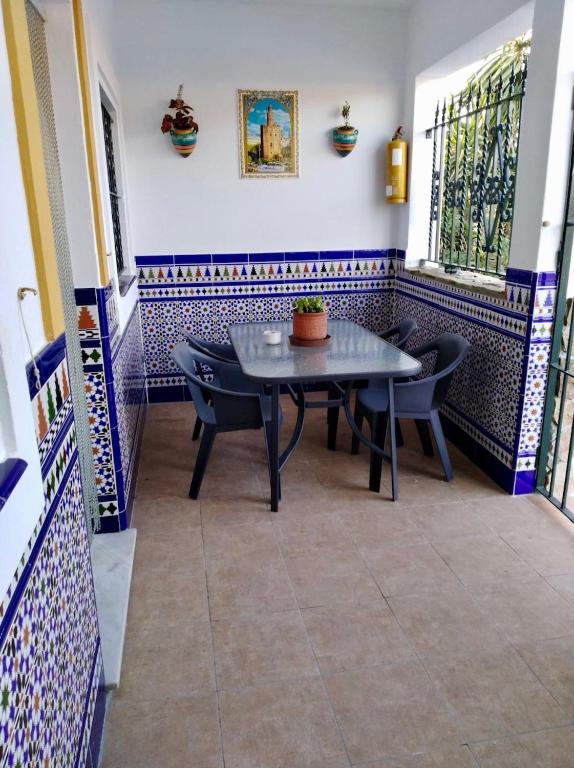 A seating area at Apartamento Triana l Bolonia, Tarifa