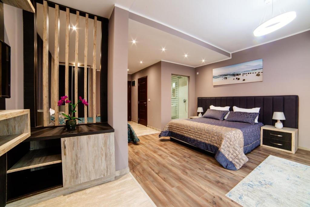 Postel nebo postele na pokoji v ubytování Hotel Princess & Spa