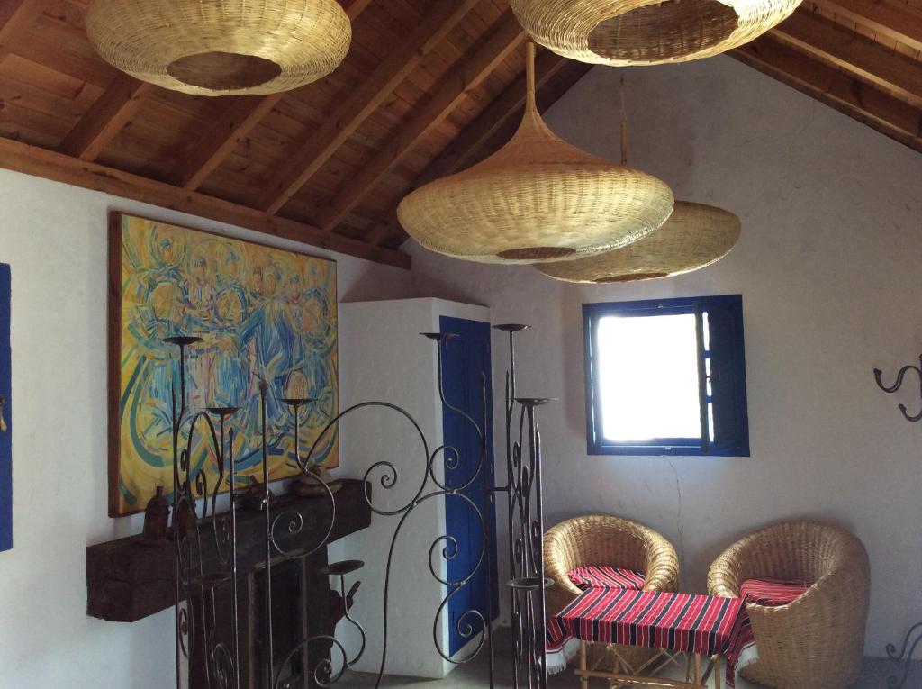 Posezení v ubytování La Casa de las Higueras Dar Karmus Tetouan