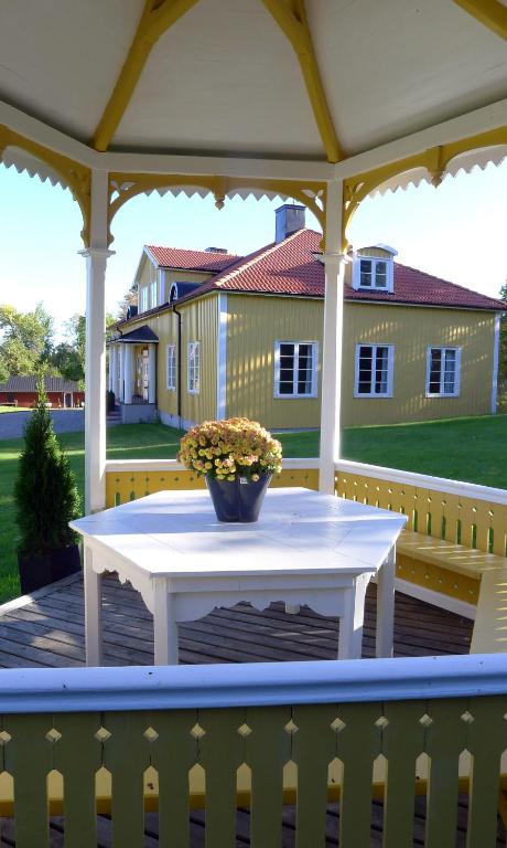 Balkón nebo terasa v ubytování Bjurfors Hotell & Konferens