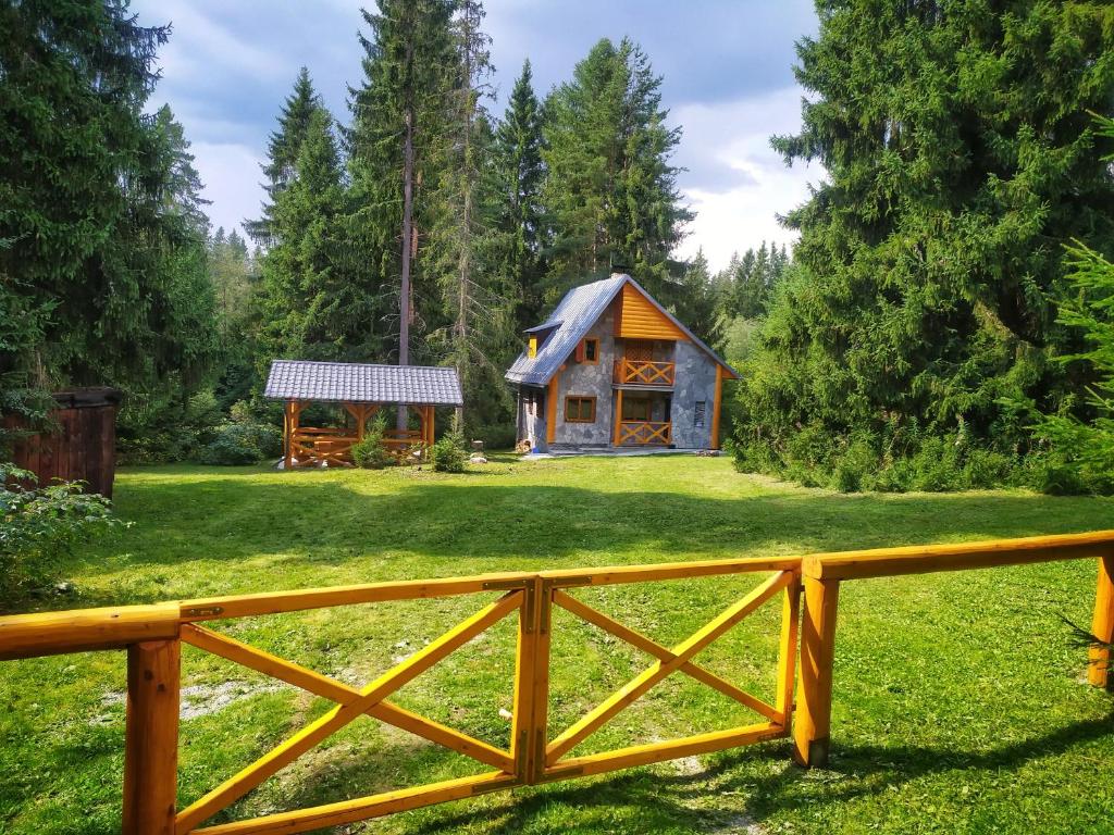 Zahrada ubytování Chata Tatry