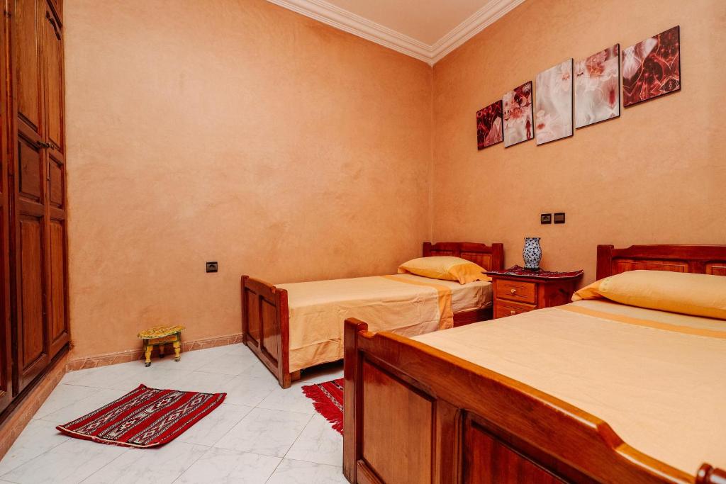 Postel nebo postele na pokoji v ubytování Riad For S