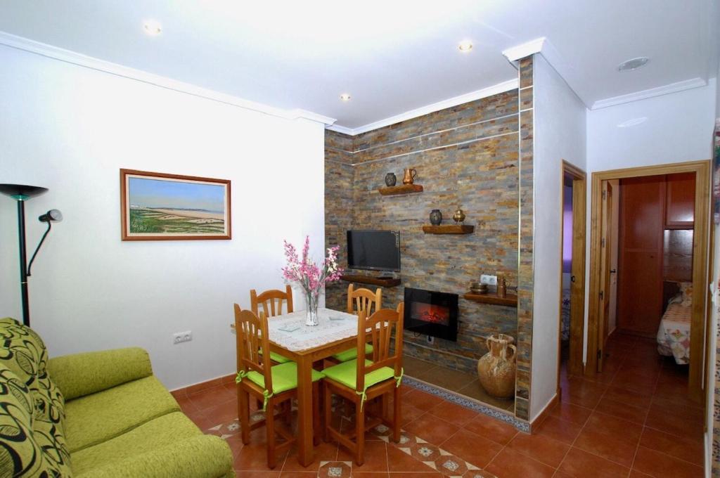 A seating area at Apartamento Triana l Bolonia, Tarifa