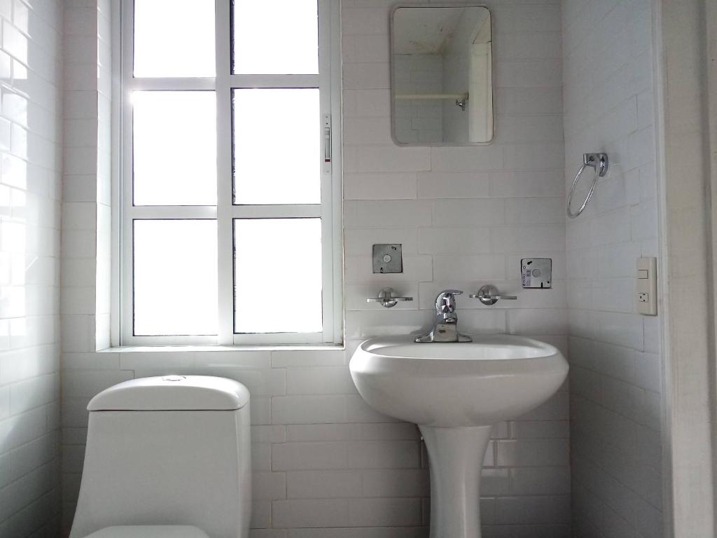 Koupelna v ubytování Milenio III B&B