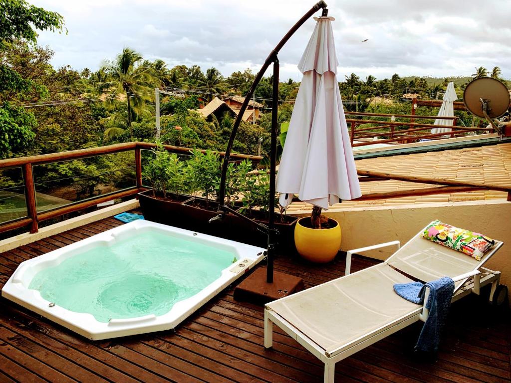  Duplex com hidromassagem - Praia do Forte