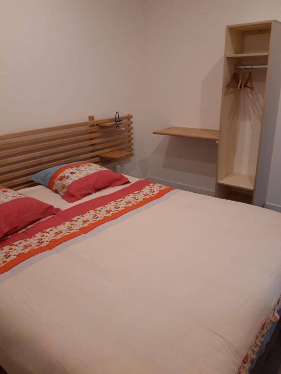 Postel nebo postele na pokoji v ubytování Gîte De La Ferme