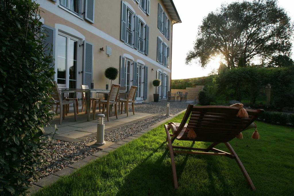 Zahrada ubytování Ampervilla Hotel