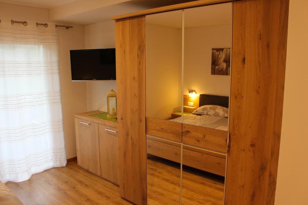 Postel nebo postele na pokoji v ubytování Appartements Pixner