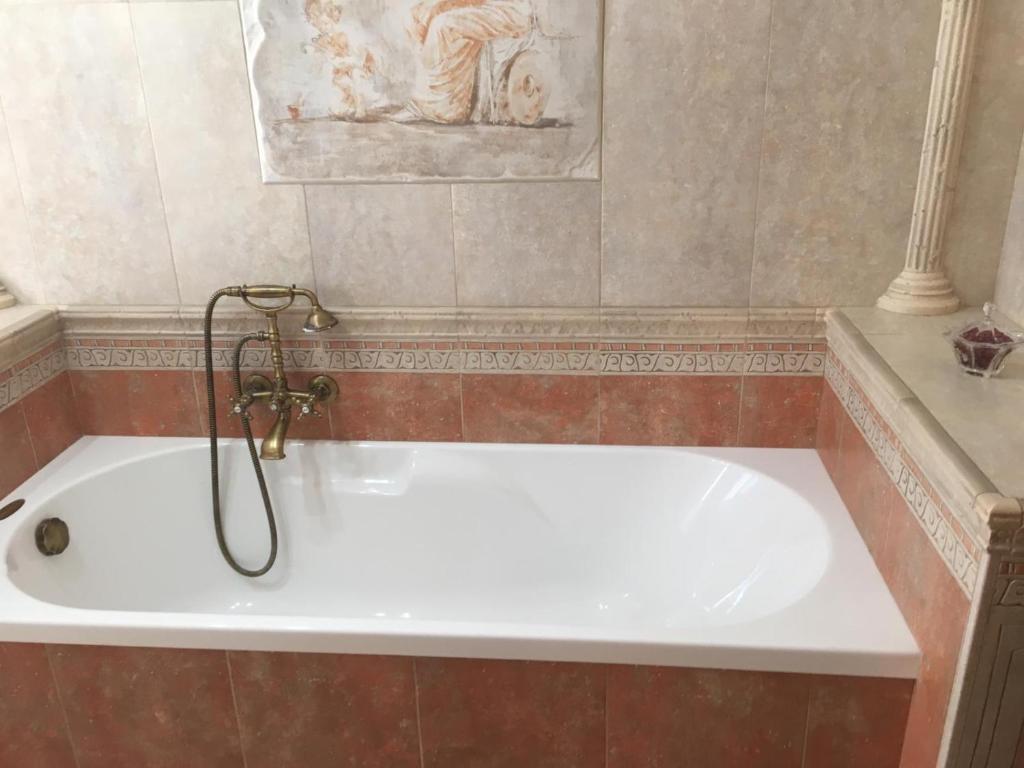 Koupelna v ubytování B&B LA PIETRA