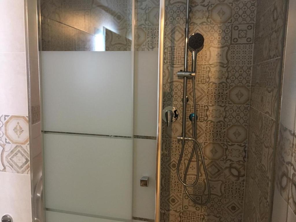 Koupelna v ubytování B&B LA PIETRA