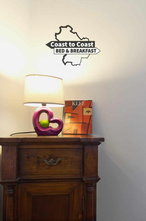 Certifikát, hodnocení, plakát nebo jiný dokument vystavený v ubytování B&B Coast to Coast