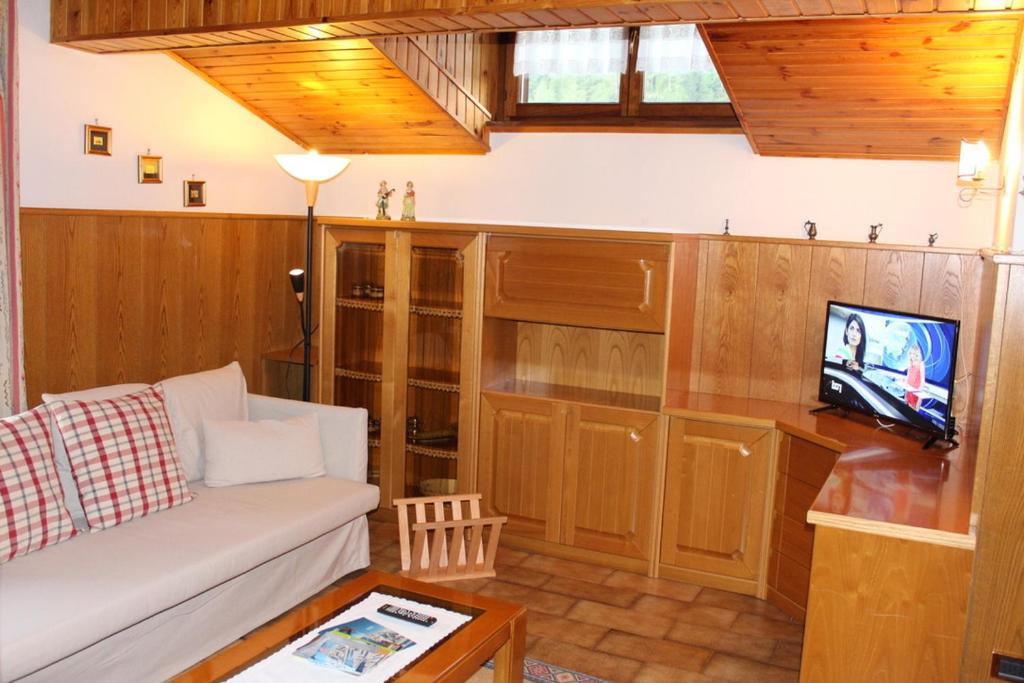 Kuchyň nebo kuchyňský kout v ubytování Cesa DOLOMITI