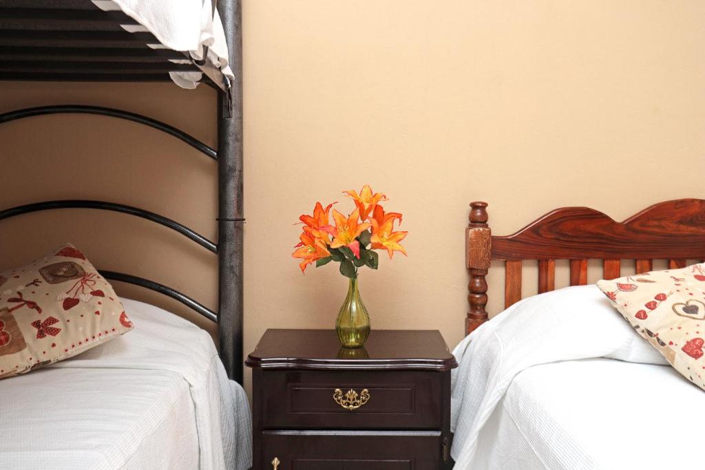 Postel nebo postele na pokoji v ubytování Casa de Ana - Habitación privada