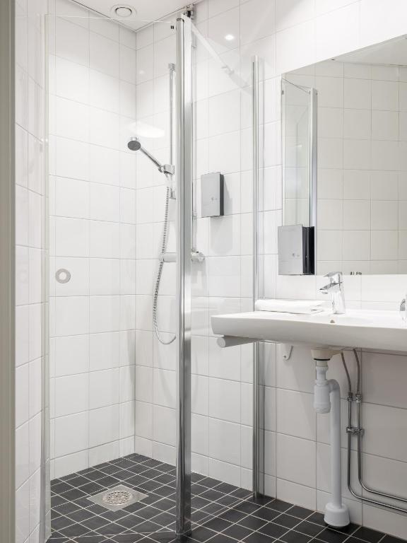 Koupelna v ubytování Best Western Hotel Svava