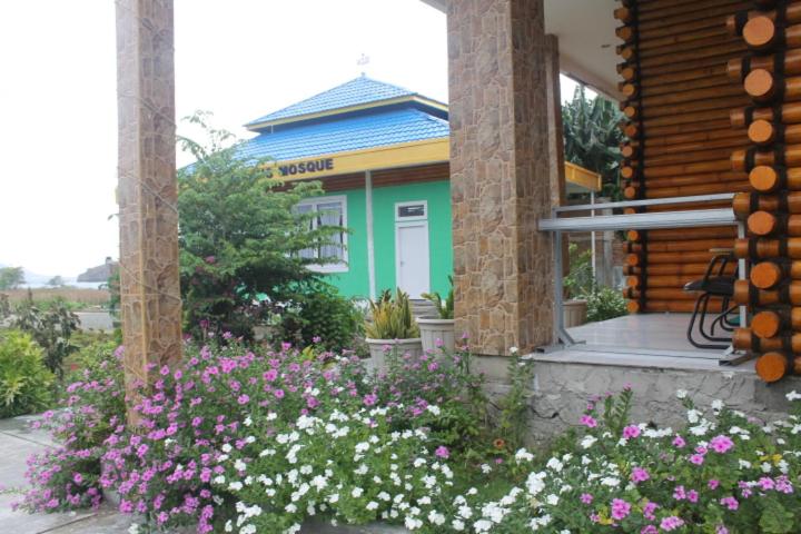 Zahrada ubytování GLOBAL VIEW HOTEL