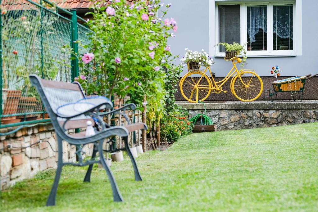 Zahrada ubytování Apartment LIVI