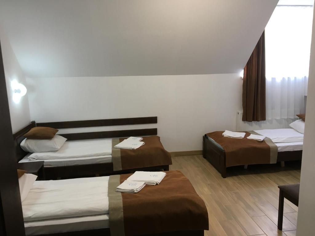 Postel nebo postele na pokoji v ubytování Europa