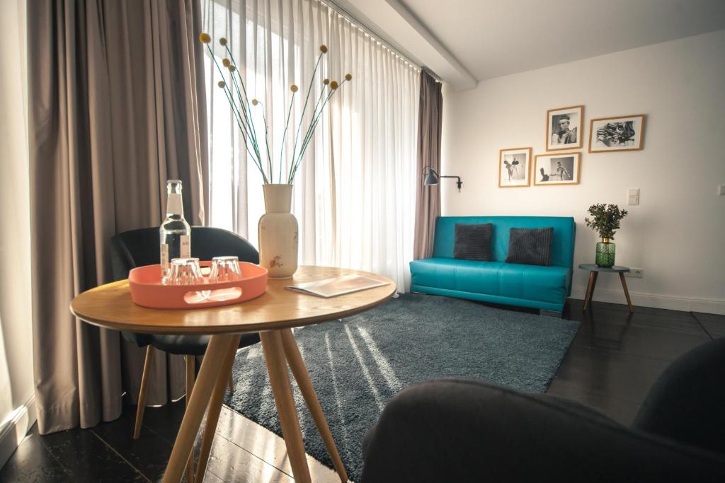 Posezení v ubytování MAISON MARSIL - Boutique Hotel Köln