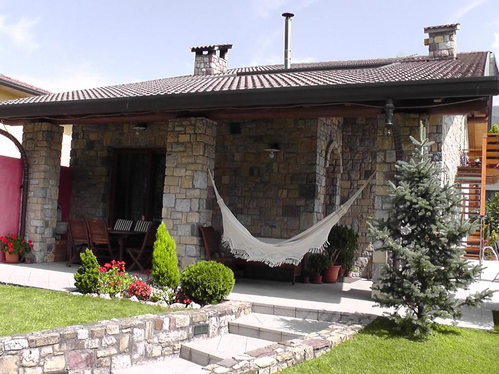 Zahrada ubytování B&B I Viandanti