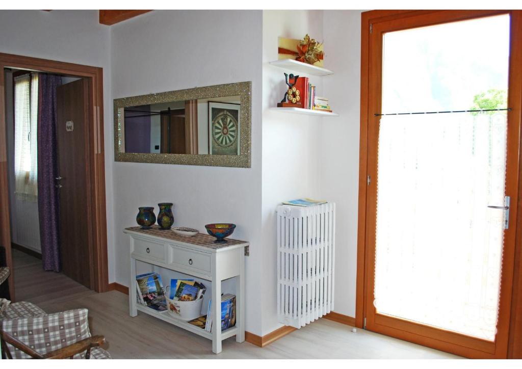 Kuchyň nebo kuchyňský kout v ubytování B&B I Viandanti