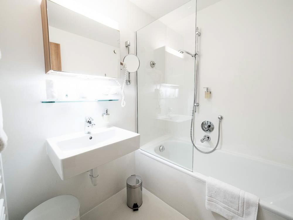 Kúpeľňa v ubytovaní Hotel Krone in Au
