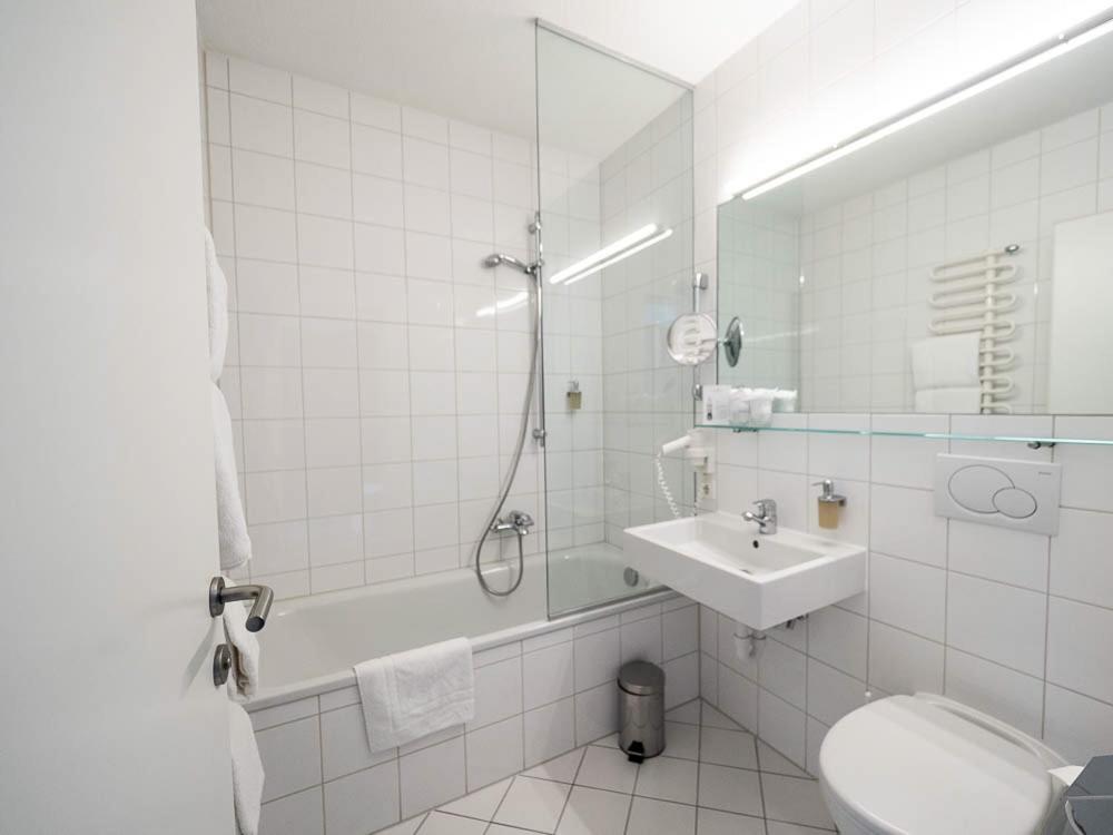 Kúpeľňa v ubytovaní Hotel Krone in Au