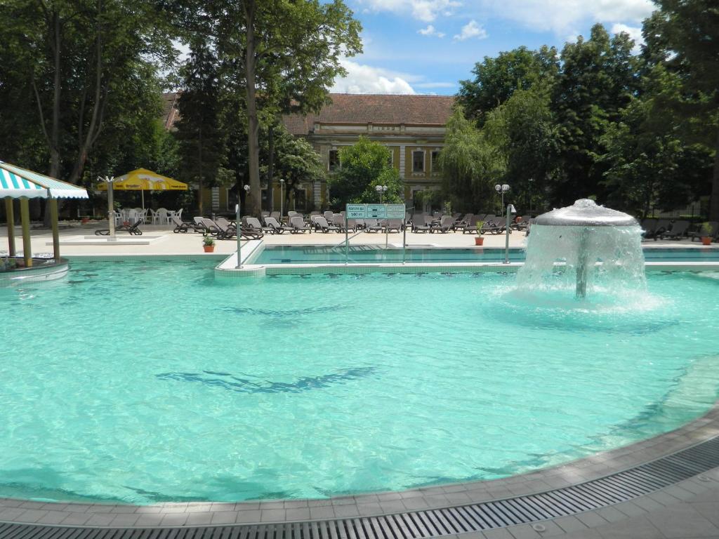 Bazén v ubytování Hotel Nufarul nebo v jeho okolí