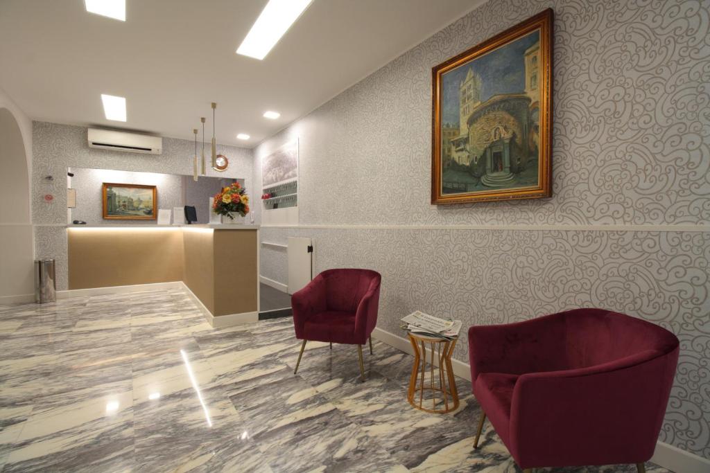 Lobby alebo recepcia v ubytovaní Hotel Vittoria