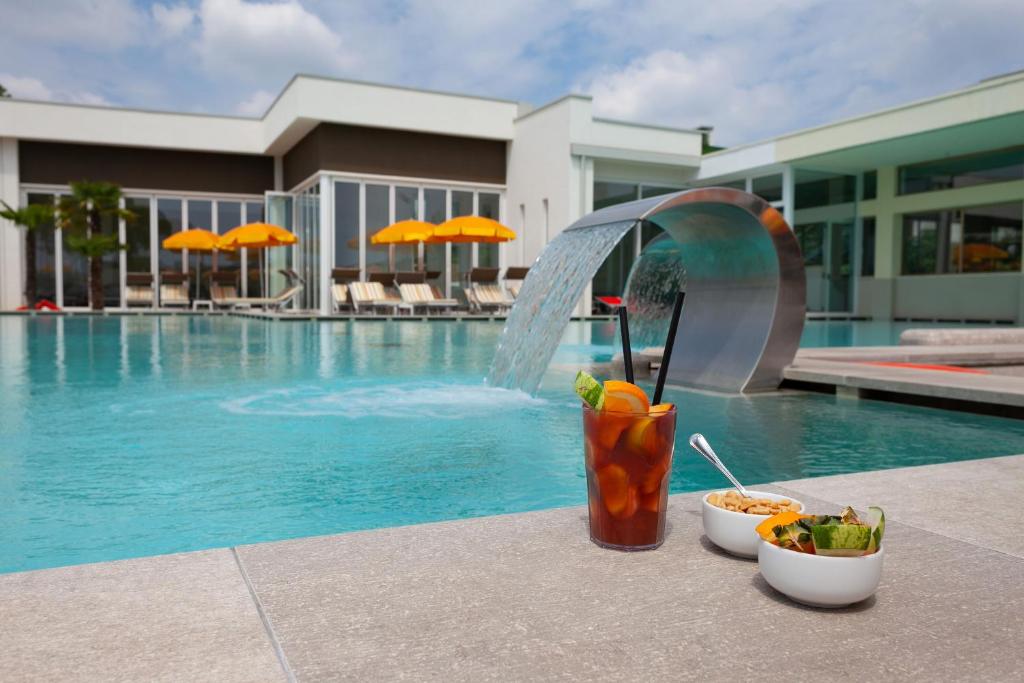 Bazén v ubytování Hotel Terme Abano Verdi nebo v jeho okolí