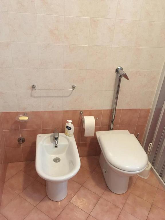 Koupelna v ubytování Appartamento Gurrieri