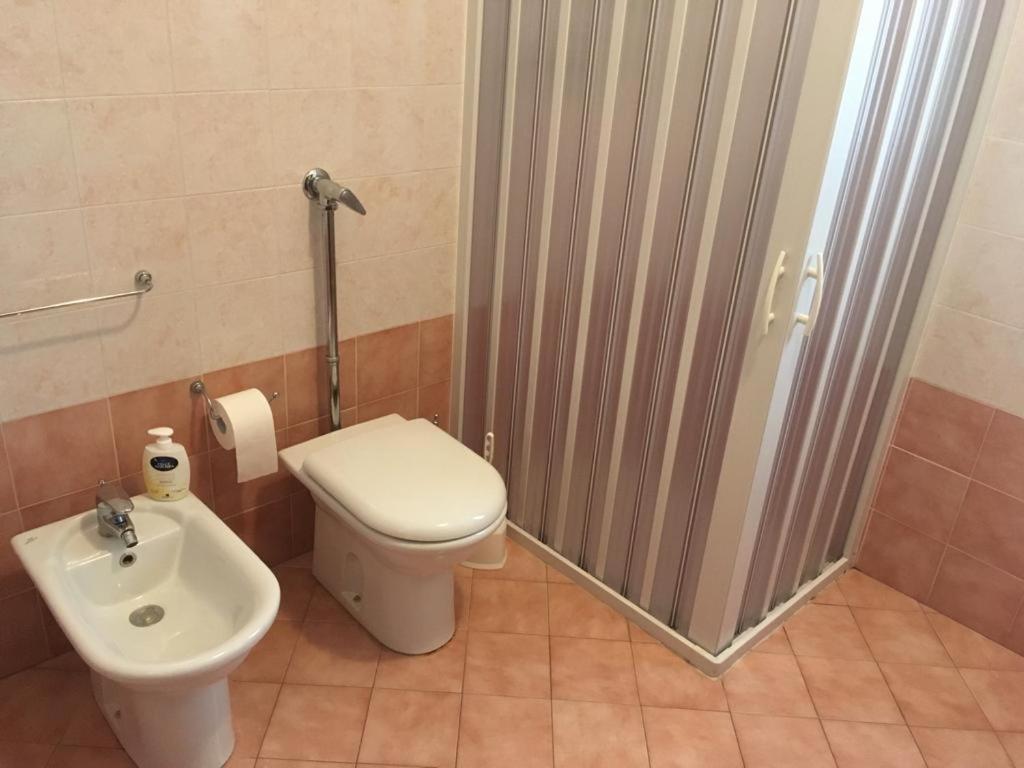 Koupelna v ubytování Appartamento Gurrieri