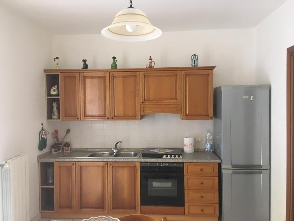 Kuchyň nebo kuchyňský kout v ubytování Appartamento Gurrieri