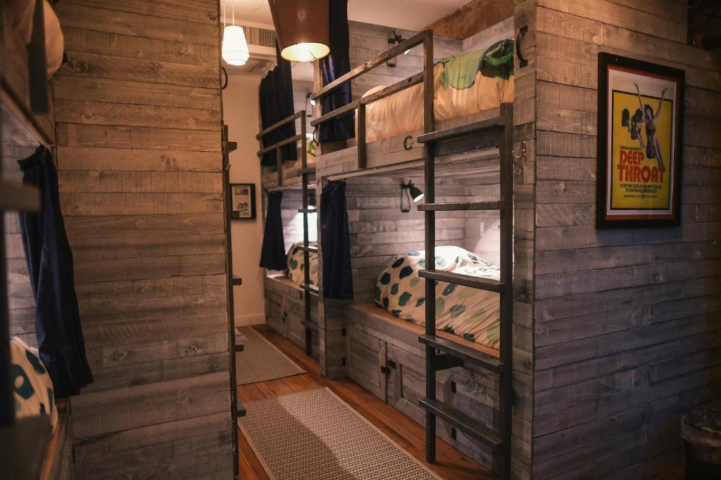 Kuchyň nebo kuchyňský kout v ubytování Hostel Fish