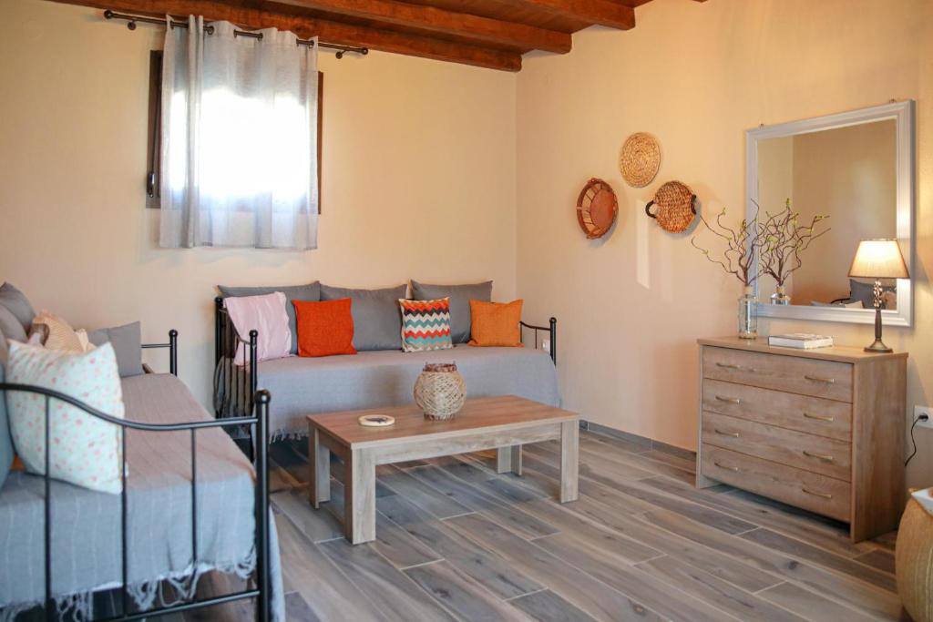 Posezení v ubytování Loft Sweet loft