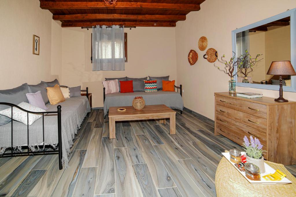 Posezení v ubytování Loft Sweet loft