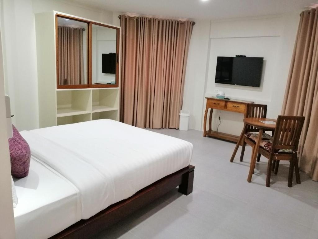 TV a/nebo společenská místnost v ubytování Nirvana Resort Puerto Galera