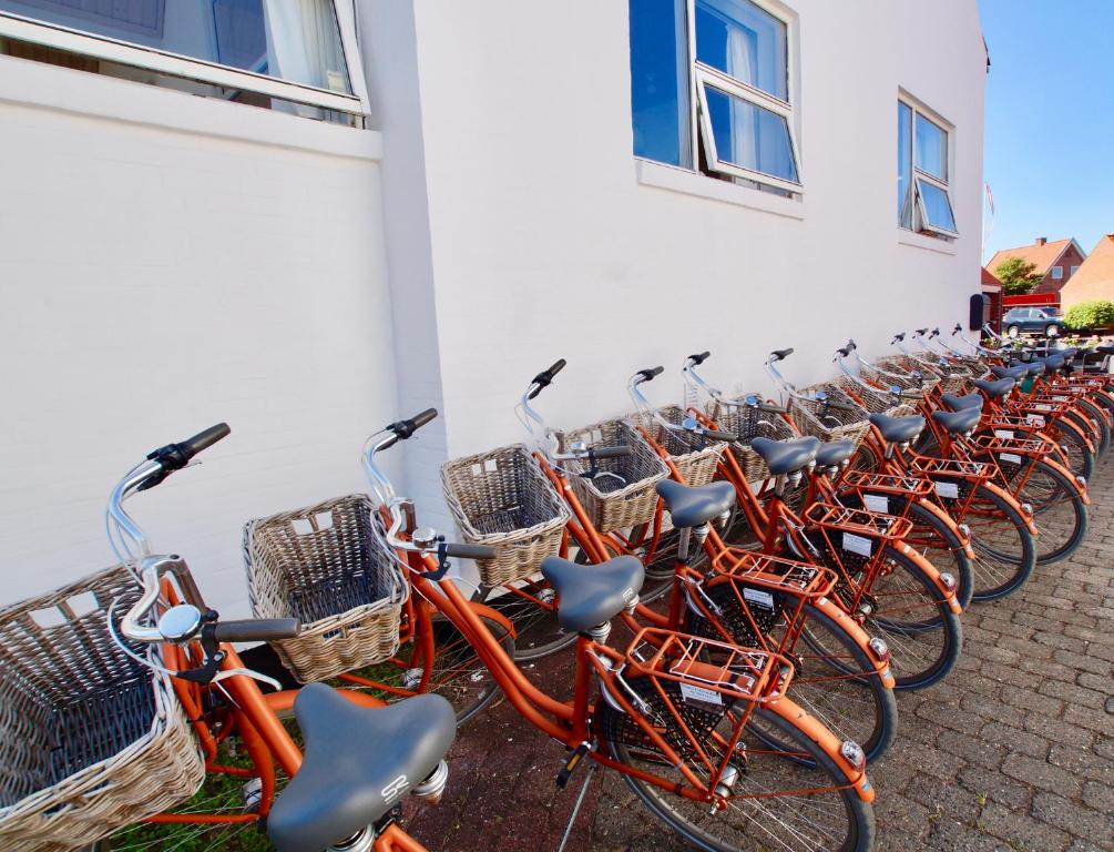 Jízda na kole v ubytování Skagen Motel nebo okolí