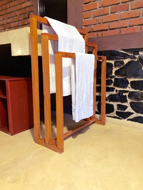 Postel nebo postele na pokoji v ubytování The Rezt