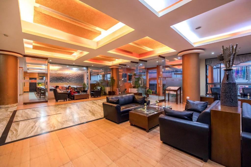 Posezení v ubytování Airport Hotel
