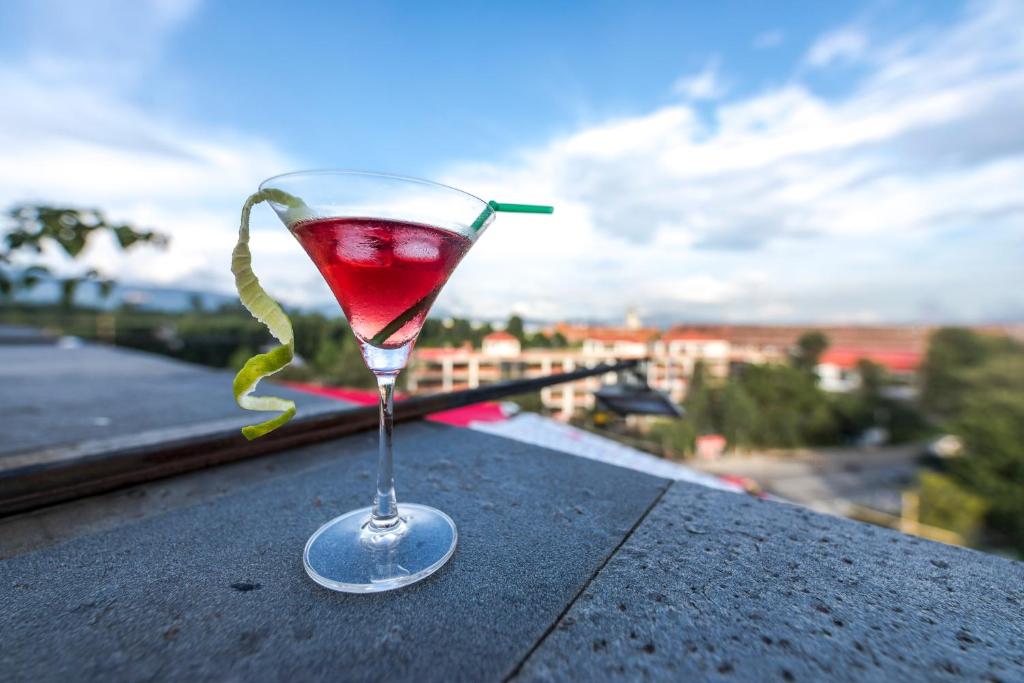 Nápoje v ubytování Airport Hotel