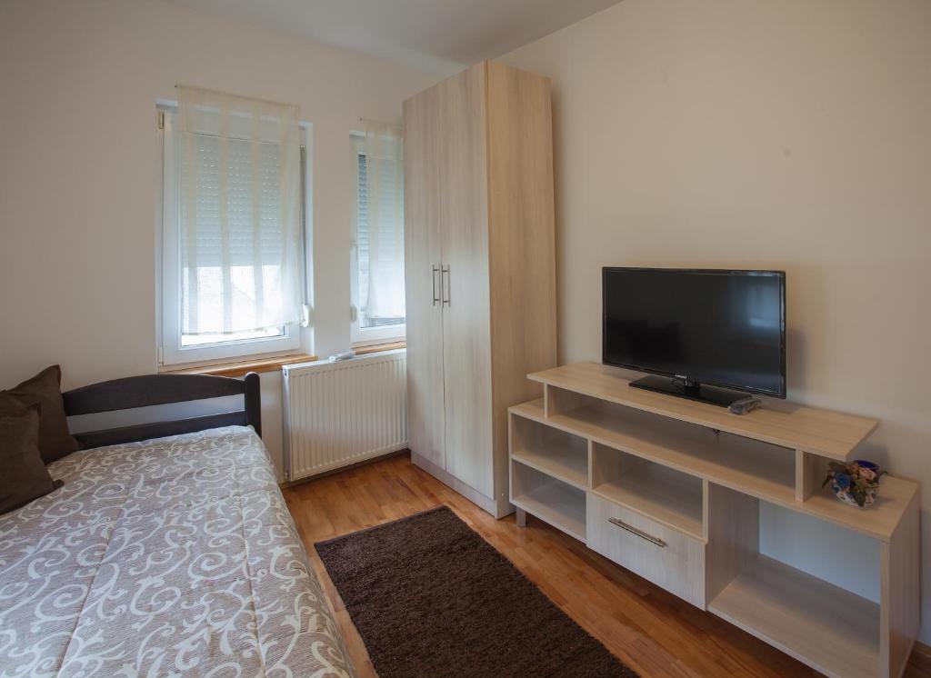 TV a/nebo společenská místnost v ubytování Guesthouse Rota