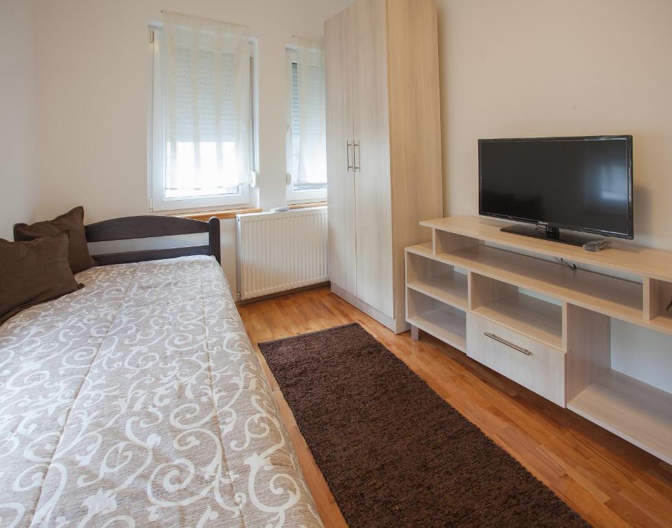 TV a/nebo společenská místnost v ubytování Guesthouse Rota