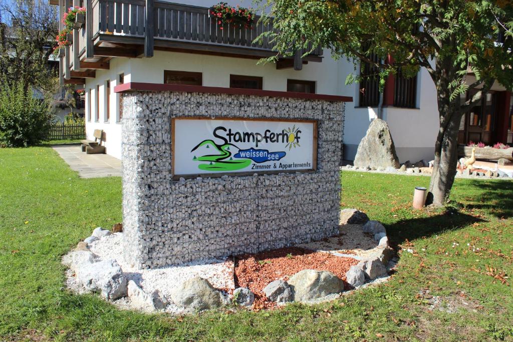 Zahrada ubytování Stampferhof