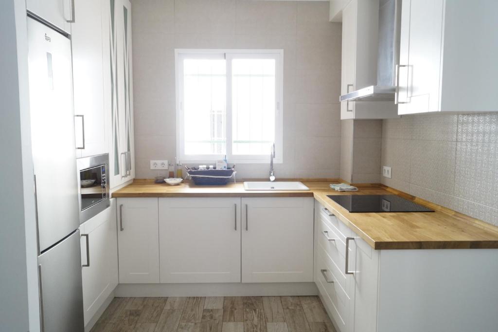 Kuchyňa alebo kuchynka v ubytovaní Apartamento Mihrab, excelente ubicacion en casco historico