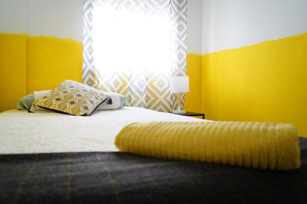 Posteľ alebo postele v izbe v ubytovaní Apartamento Mihrab, excelente ubicacion en casco historico