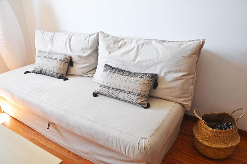 Postel nebo postele na pokoji v ubytování Casa Lucía