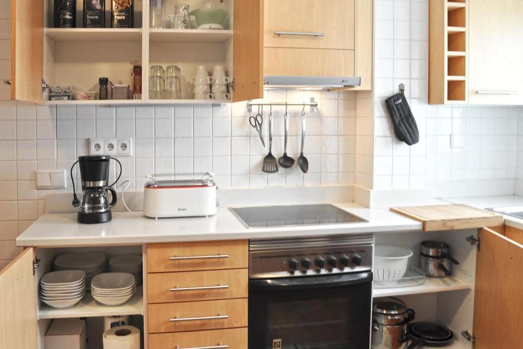 Kuchyň nebo kuchyňský kout v ubytování Casa Lucía