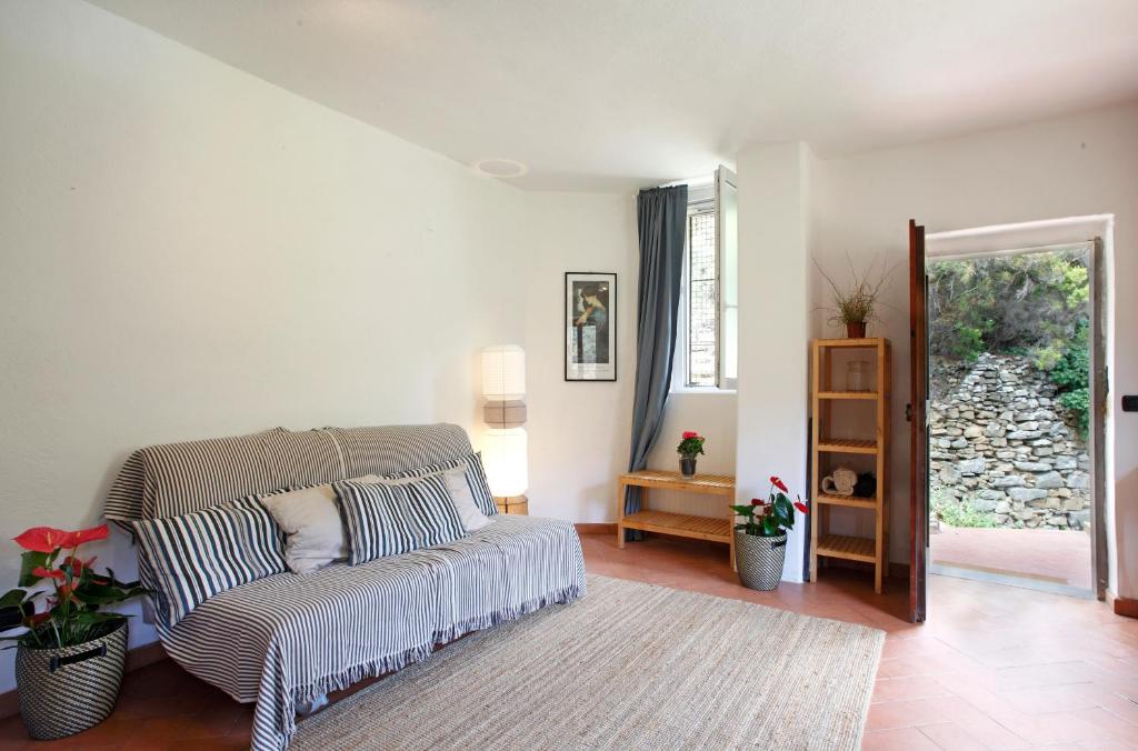 Postel nebo postele na pokoji v ubytování FIESSE COTTAGE