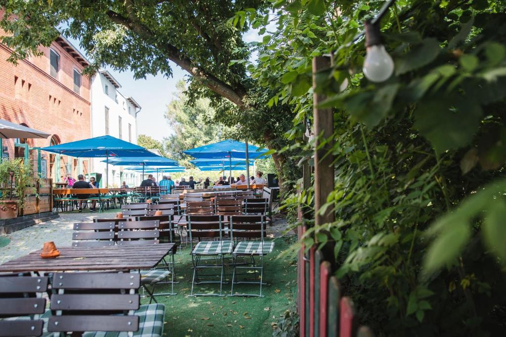 Restaurace v ubytování Brauhaus in Spandau